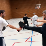 Daniel et Quentin taekwondo